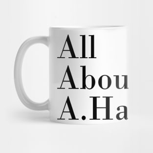 All About A. Ham Mug